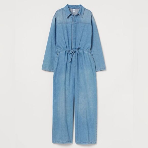 H&M Denim Jumpsuit New XS - Picture 3 of 4